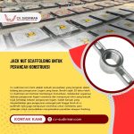 Jack Nut Scaffolding untuk Perancah Konstruksi: Komponen Vital Mutu Tinggi dari CV Sudirman
