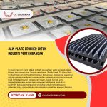 Jaw Plate Crusher untuk Industri Pertambangan
