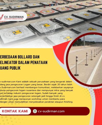 Perbedaan Bollard dan Delineator dalam Penataan Ruang Publik