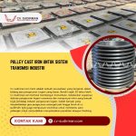 Pulley Cast Iron untuk Sistem Transmisi Industri
