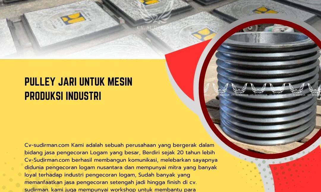 Pulley Jari untuk Mesin Produksi Industri