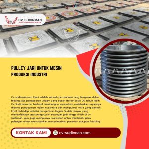 Pulley Jari untuk Mesin Produksi Industri