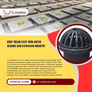 Roof Drain Cast Iron untuk Gedung dan Kawasan Industri