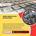 Segment Crusher Batu Bara dan Stone Crusher