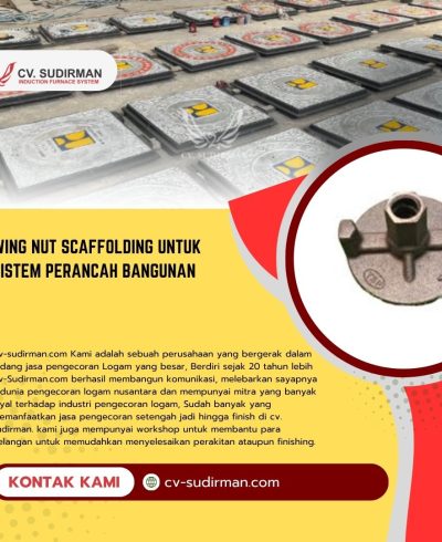 Wing Nut Scaffolding untuk Sistem Perancah Bangunan
